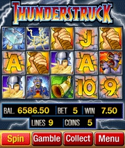 Mobile Thunderstruck screenshot