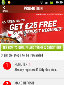 Ladbrokes Mobile Casino Screenshot 2
