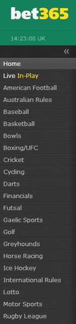 Bet365 Betting Markets