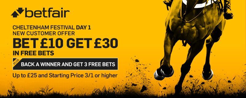 Betfair Cheltenham Festival Free Bet Offer Back Winner Get 3 Free Bets